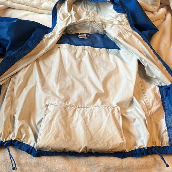 Women's Blue Utility Jacket - Picture 8 of 14